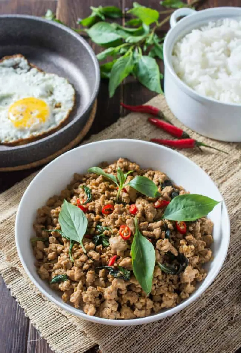 Thai Basil Chicken (Gai Pad Krapow)