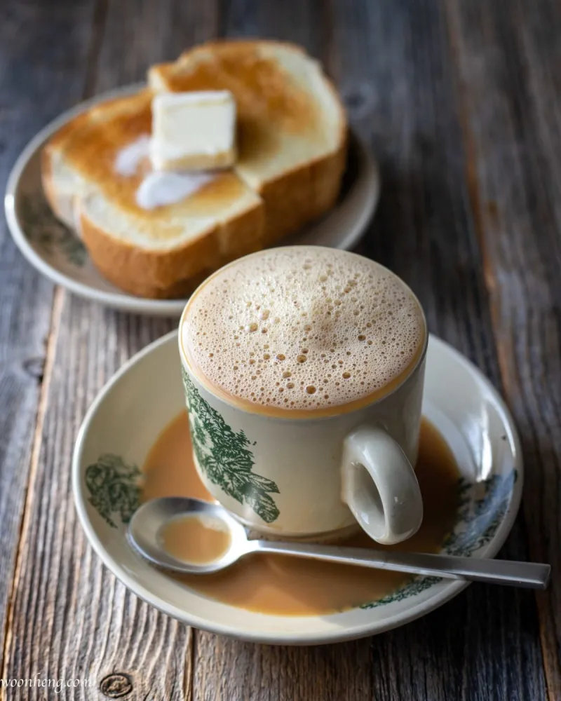 Vegan Pulled Milk Tea - Teh Tarik