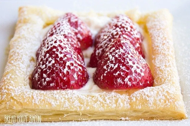 Puff Pastry Fruit Pizza