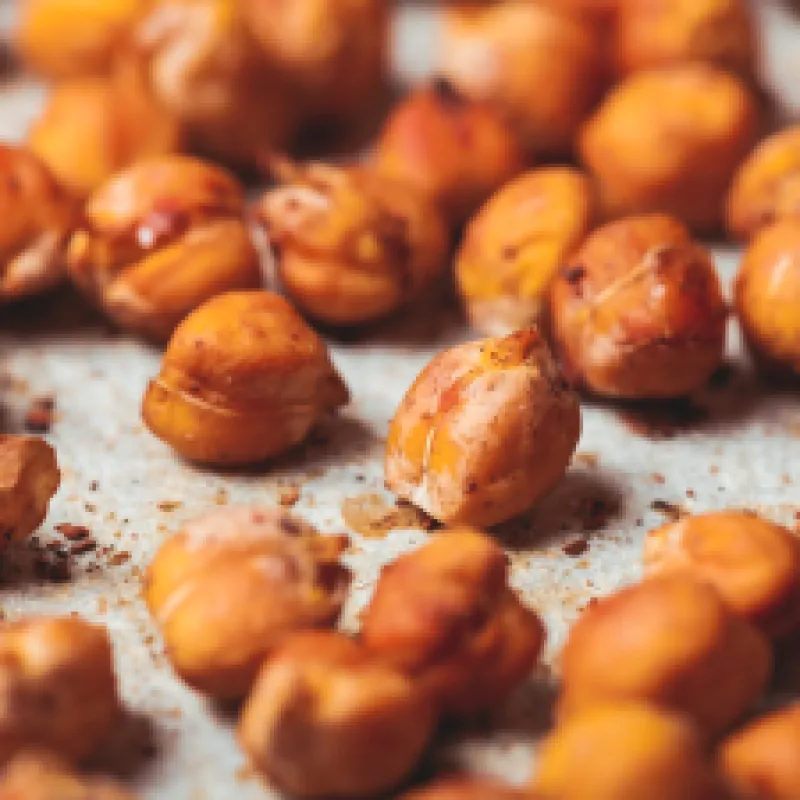 Easy Crispy Chickpeas