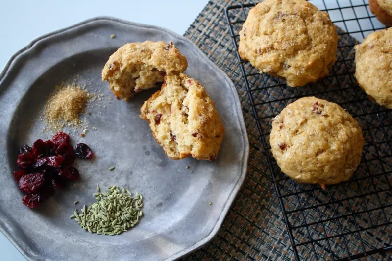 Fennel Pear Muffins