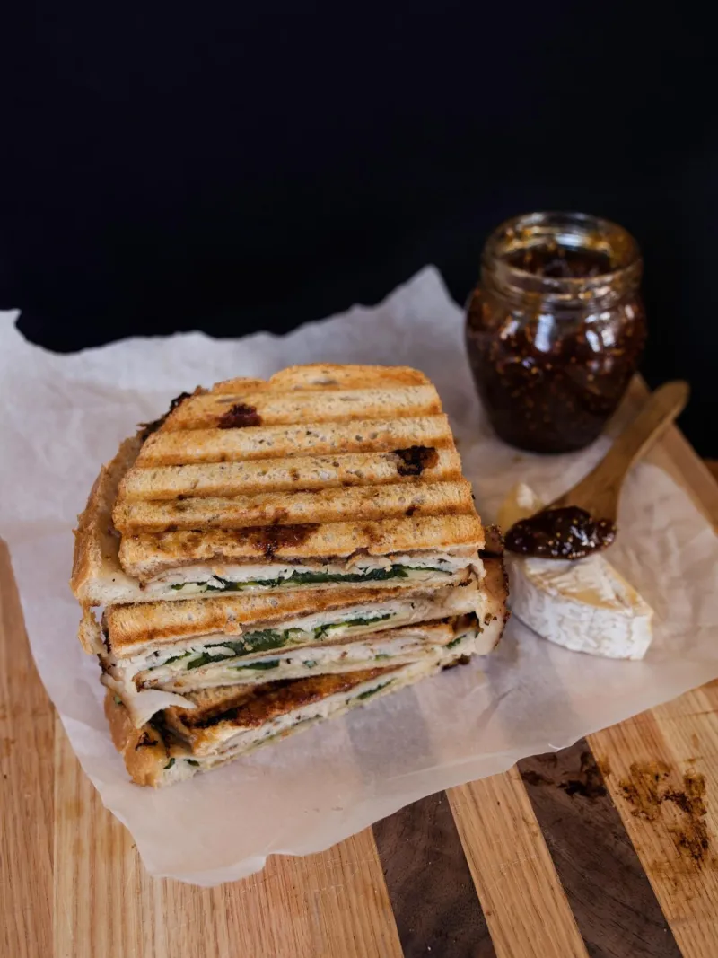 Turkey and Fig Panini