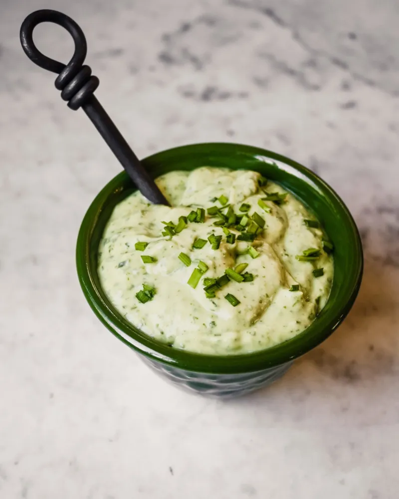 Avocado Green Goddess Dressing