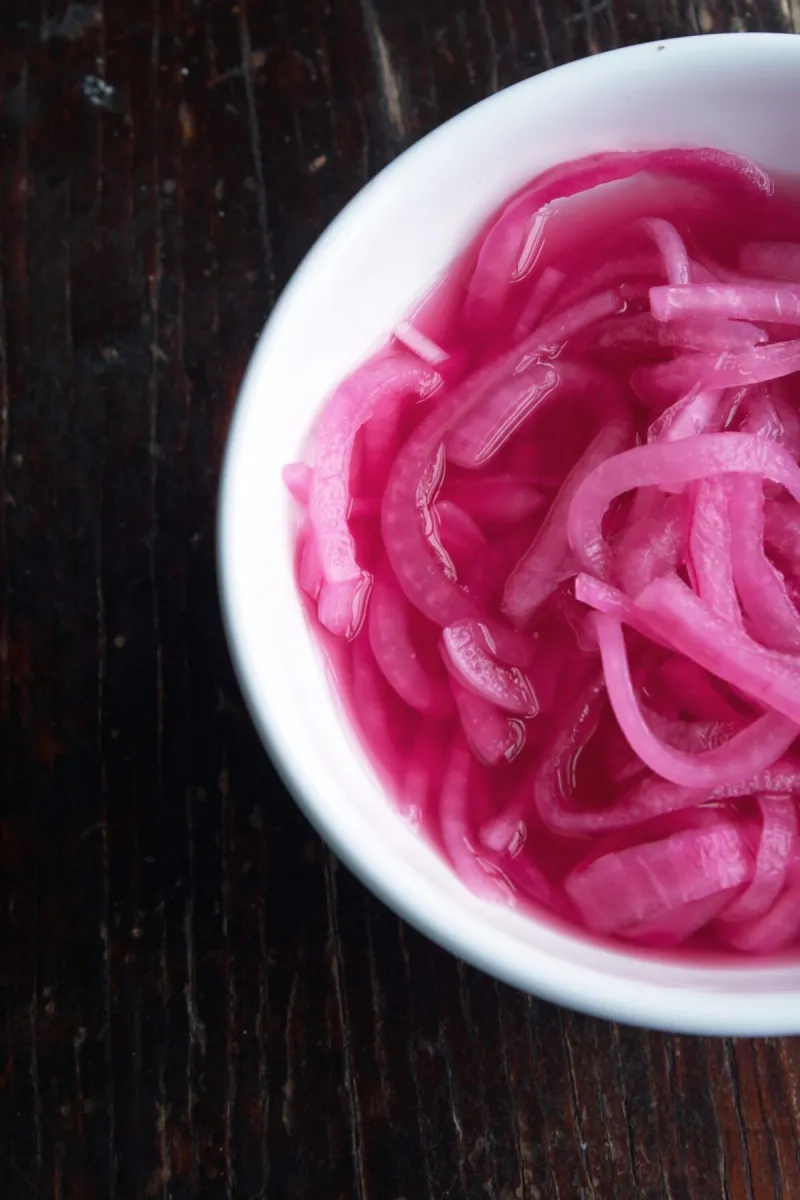 Quick Pickled Red Onions